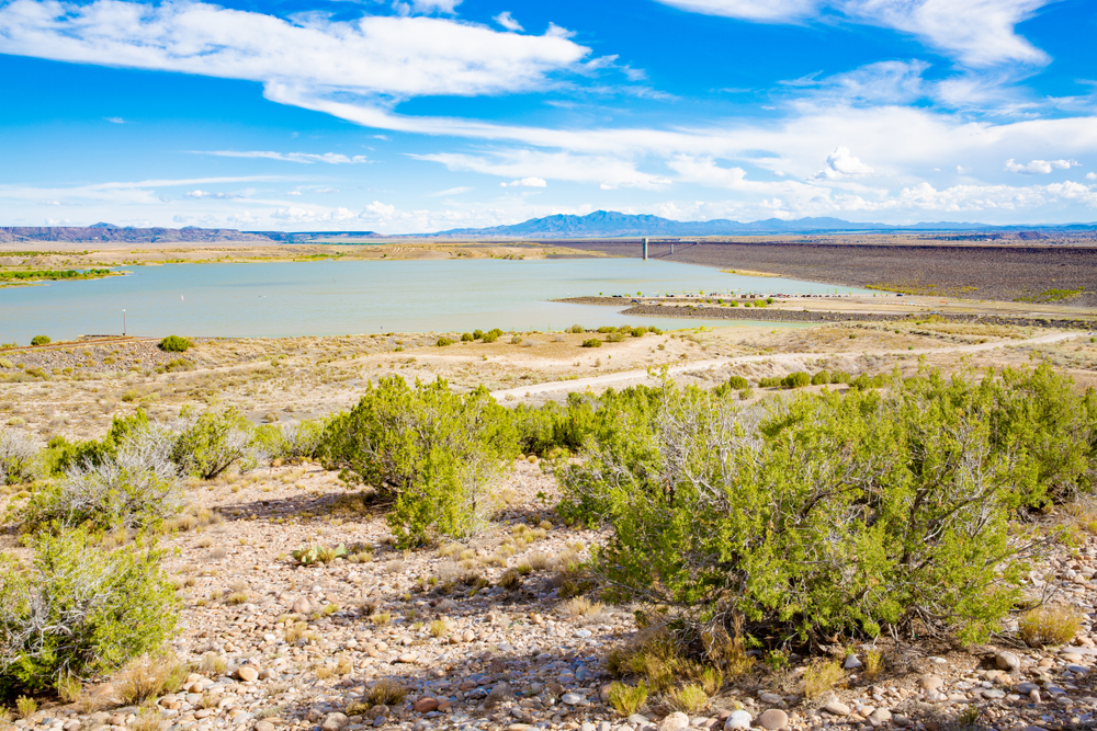 Cochiti,Lake,Recreation,Area,In,New,Mexico,,Usa