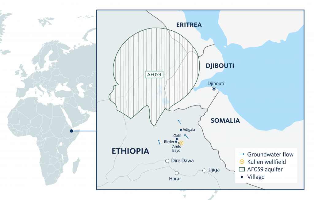 Map of case study